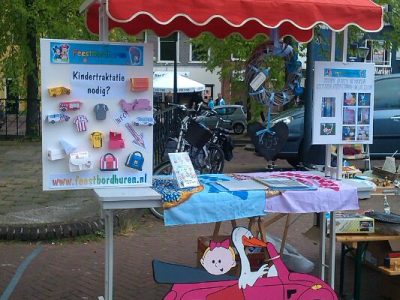 Kraam op wieltjes - Afbeelding 2