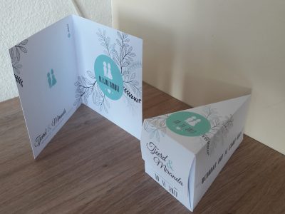 Bedankje trouwtaart - Afbeelding 3
