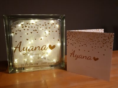 glasblok met verlichting - Afbeelding 11