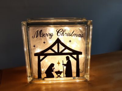 glasblok met verlichting - Afbeelding 15