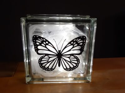 glasblok met verlichting - Afbeelding 9